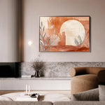 Boho 103 Canvas Art 18" x 24" / 45 x 60 cm / Black