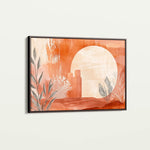 Boho 103 Canvas Art 18" x 24" / 45 x 60 cm / Black