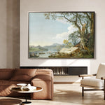 Landscape 103 Canvas Art 18" x 24" / 45 x 60 cm / Black