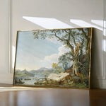 Landscape 103 Canvas Art 18" x 24" / 45 x 60 cm / Black