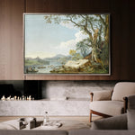 Landscape 103 Canvas Art 18" x 24" / 45 x 60 cm / Black
