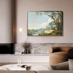 Landscape 103 Canvas Art 18" x 24" / 45 x 60 cm / Black