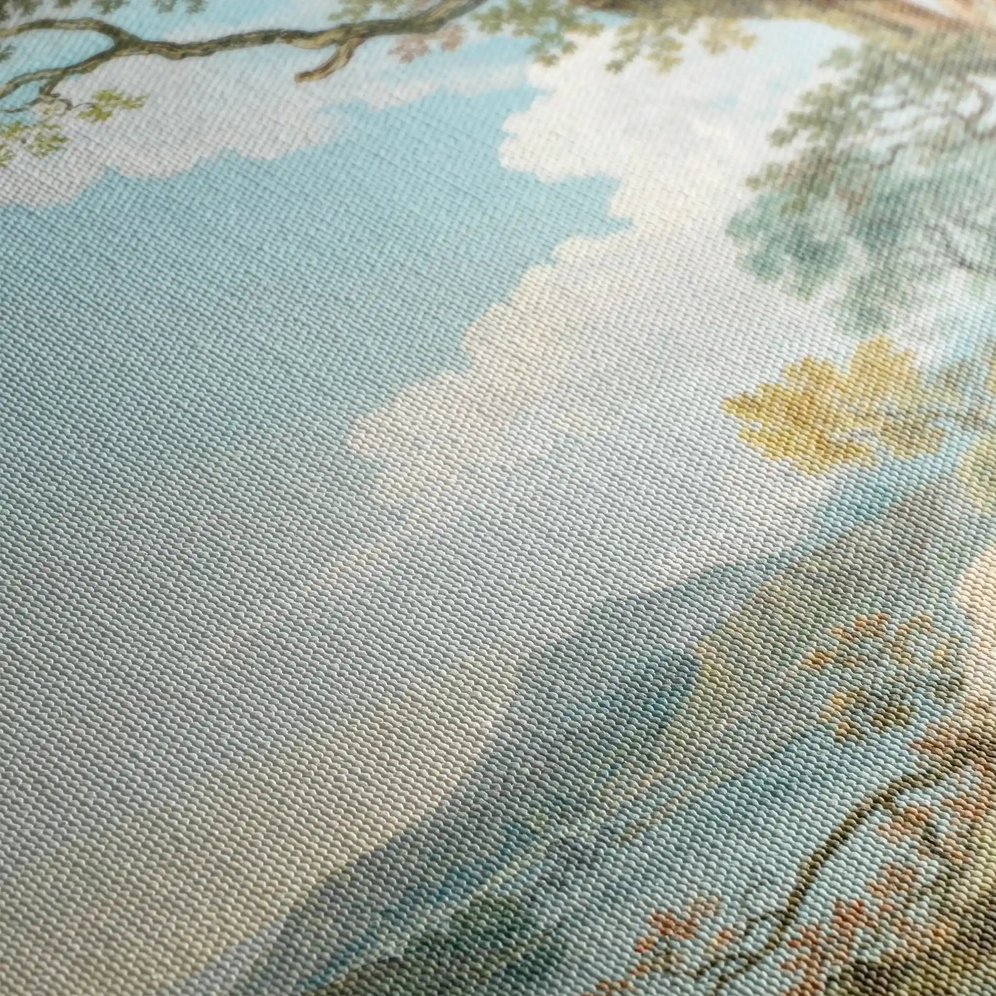 Landscape 103 Canvas Art 60 x 40 cm / Black