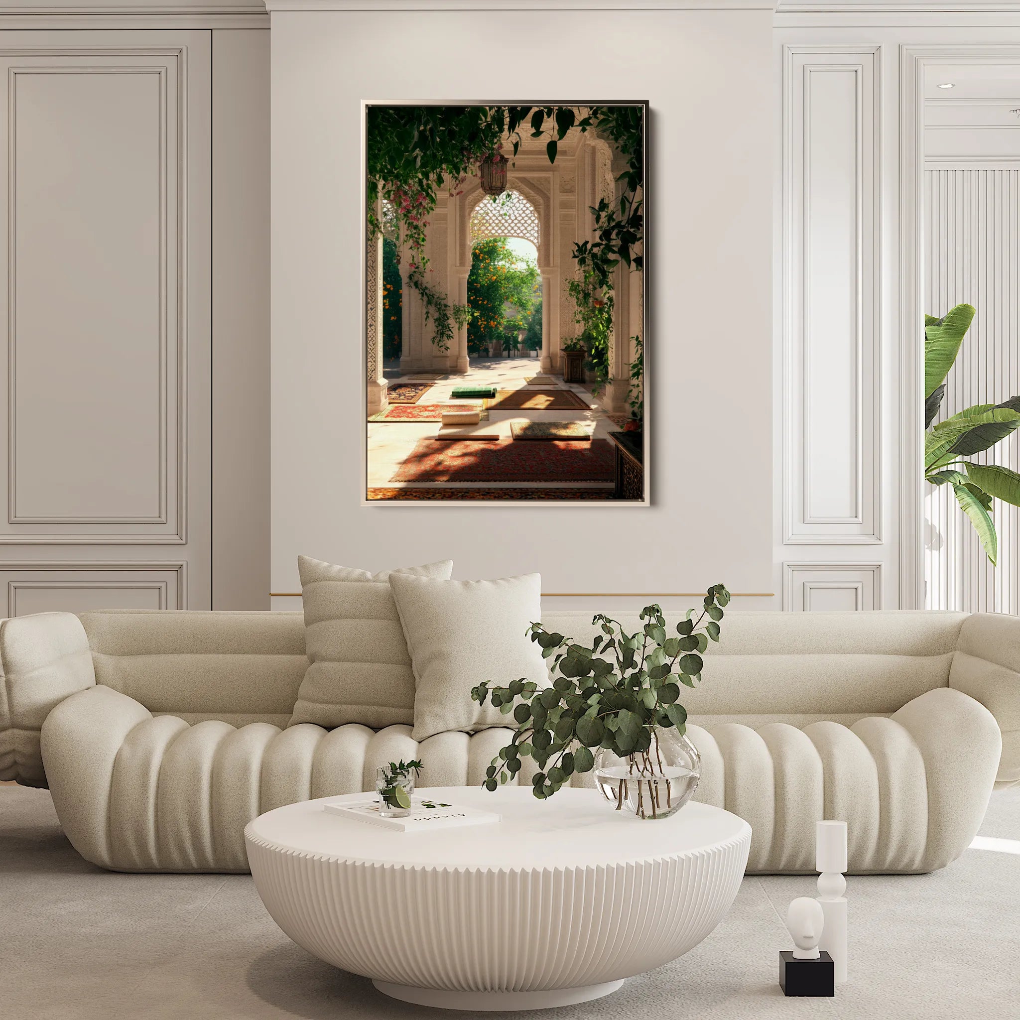 Orientalist 103 Canvas Art 18" x 24" / 45 x 60 cm / Black