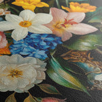 Floral 1031 Canvas Art 18" x 24" / 45 x 60 cm / Black