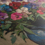 Floral 1033 Canvas Art 18" x 24" / 45 x 60 cm / Black