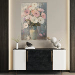 Floral 1034 Canvas Art 18" x 24" / 45 x 60 cm / Black
