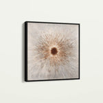 Abstract 1035 Canvas Art 60 x 60 cm / Black