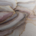 Abstract 1036 Canvas Art 16" x 16" / 40 x 40 cm / Black