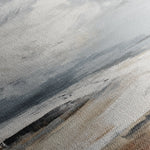 Abstract 1038 Canvas Art 16" x 16" / 40 x 40 cm / Black