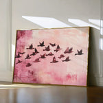 Animals 104 Canvas Art 18" x 24" / 45 x 60 cm / Black