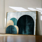 Boho 104 Canvas Art 18" x 24" / 45 x 60 cm / Black