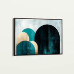 Boho 104 Canvas Art 18" x 24" / 45 x 60 cm / Black