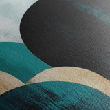 Boho 104 Canvas Art 18" x 24" / 45 x 60 cm / Black