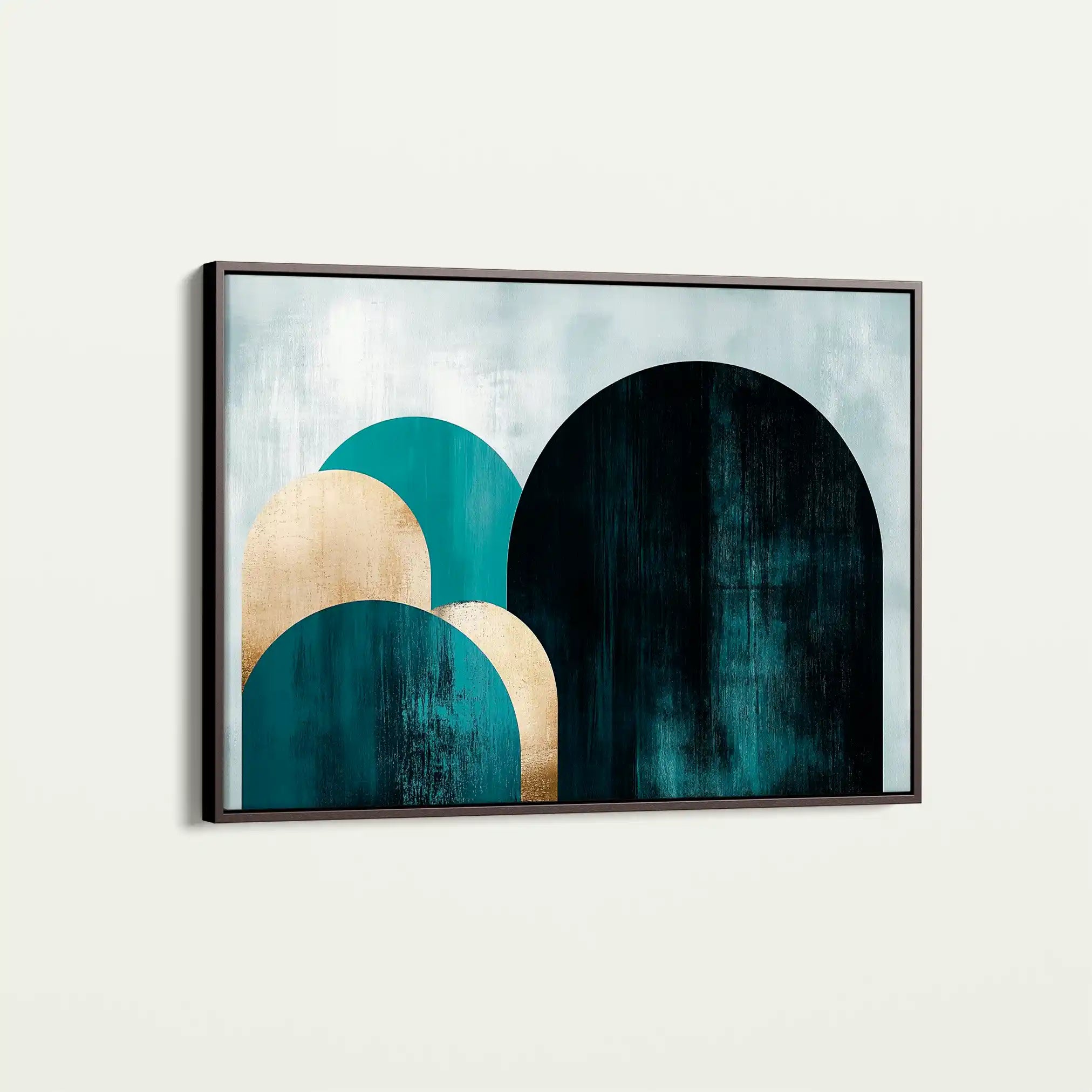 Boho 104 Canvas Art 60 x 40 cm / Black
