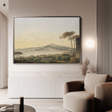 Landscape 104 Canvas Art 18" x 24" / 45 x 60 cm / Black