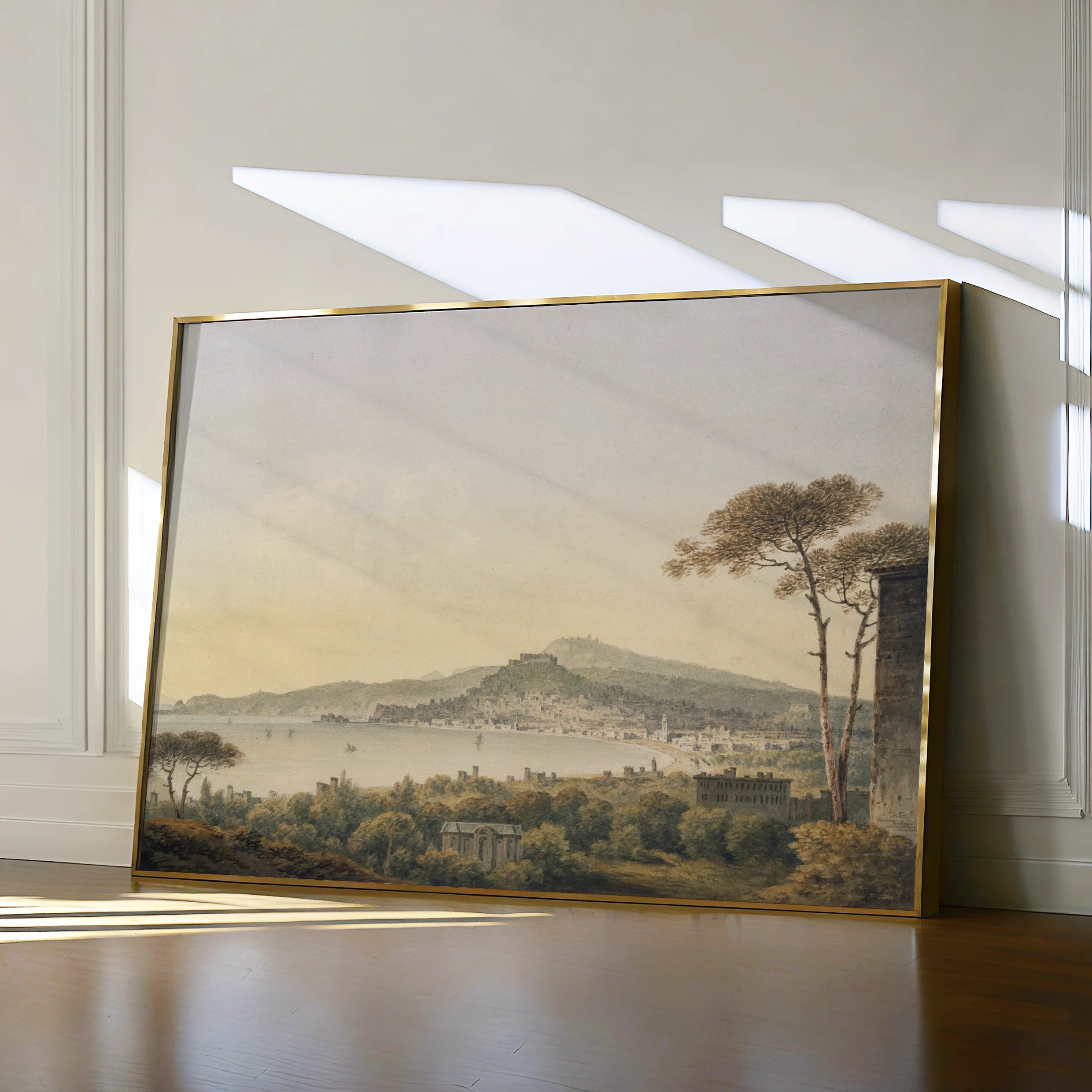 Landscape 104 Canvas Art 18" x 24" / 45 x 60 cm / Black