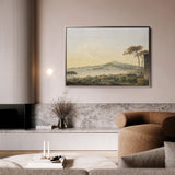 Landscape 104 Canvas Art 18" x 24" / 45 x 60 cm / Black