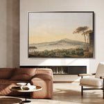 Landscape 104 Canvas Art 60 x 40 cm / Black