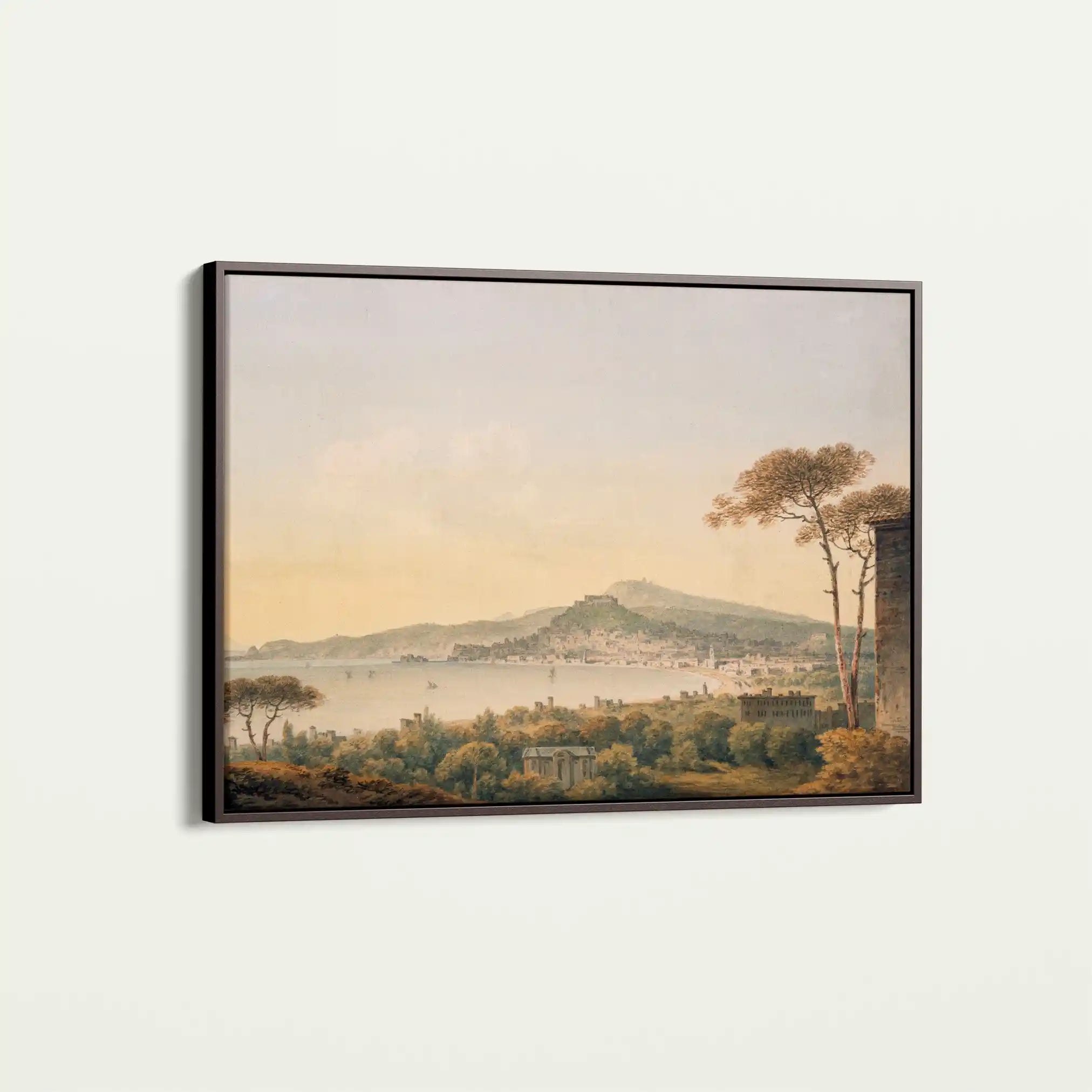 Landscape 104 Canvas Art 60 x 40 cm / Black