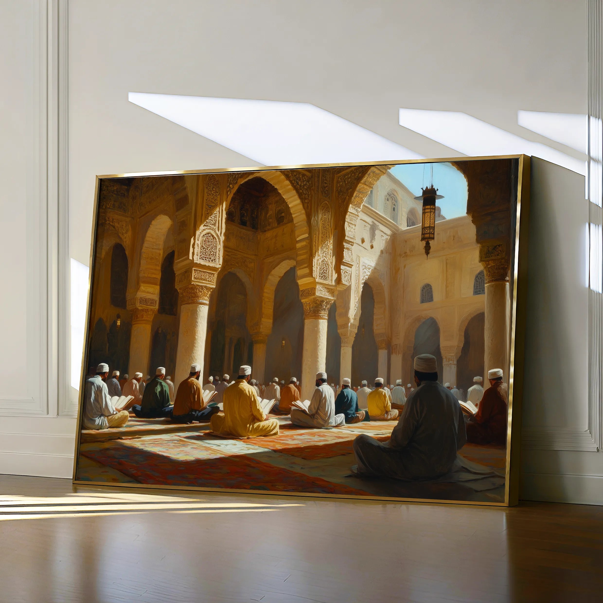 Orientalist 104 Canvas Art 18" x 24" / 45 x 60 cm / Black
