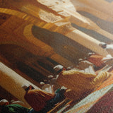 Orientalist 104 Canvas Art 18" x 24" / 45 x 60 cm / Black