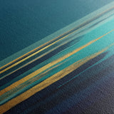 Abstract 1040 Canvas Art 16" x 16" / 40 x 40 cm / Black