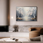 Floral 1043 Canvas Art 18" x 24" / 45 x 60 cm / Black