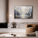 Floral 1043 Canvas Art 60 x 40 cm / Black