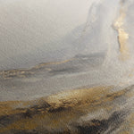 Abstract 1044 Canvas Art 16" x 16" / 40 x 40 cm / Black