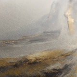 Abstract 1044 Canvas Art 16" x 16" / 40 x 40 cm / Black