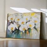 Floral 1044 Canvas Art 18" x 24" / 45 x 60 cm / Black