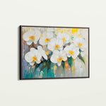 Floral 1044 Canvas Art 18" x 24" / 45 x 60 cm / Black
