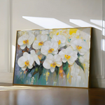 Floral 1044 Canvas Art 60 x 40 cm / Black