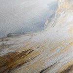 Abstract 1046 Canvas Art 16" x 16" / 40 x 40 cm / Black