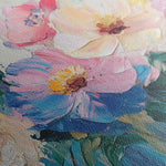Floral 1047 Canvas Art 60 x 40 cm / Black