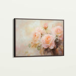 Floral 1048 Canvas Art 18" x 24" / 45 x 60 cm / Black