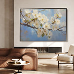 Floral 1049 Canvas Art 18" x 24" / 45 x 60 cm / Black
