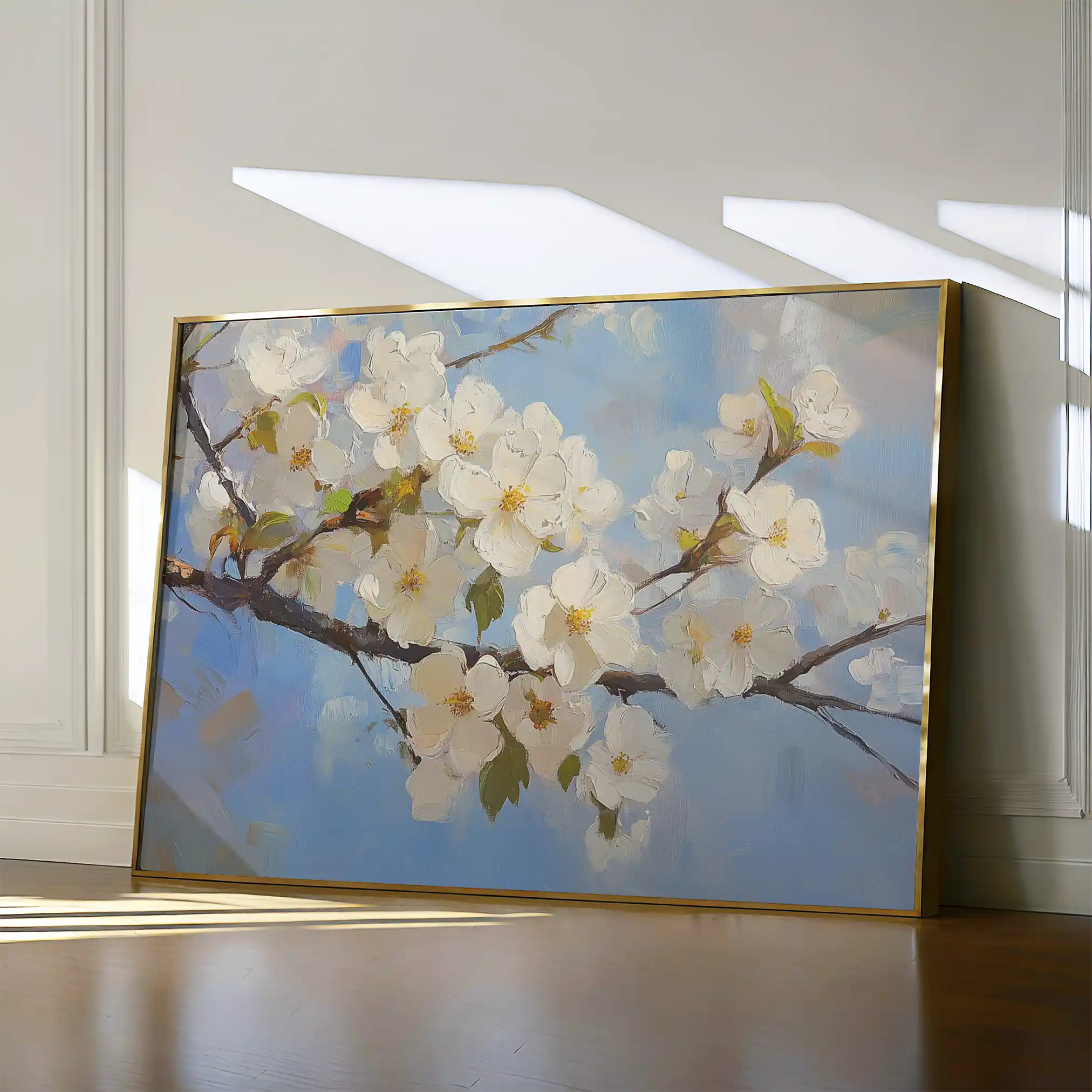 Floral 1049 Canvas Art 60 x 40 cm / Black