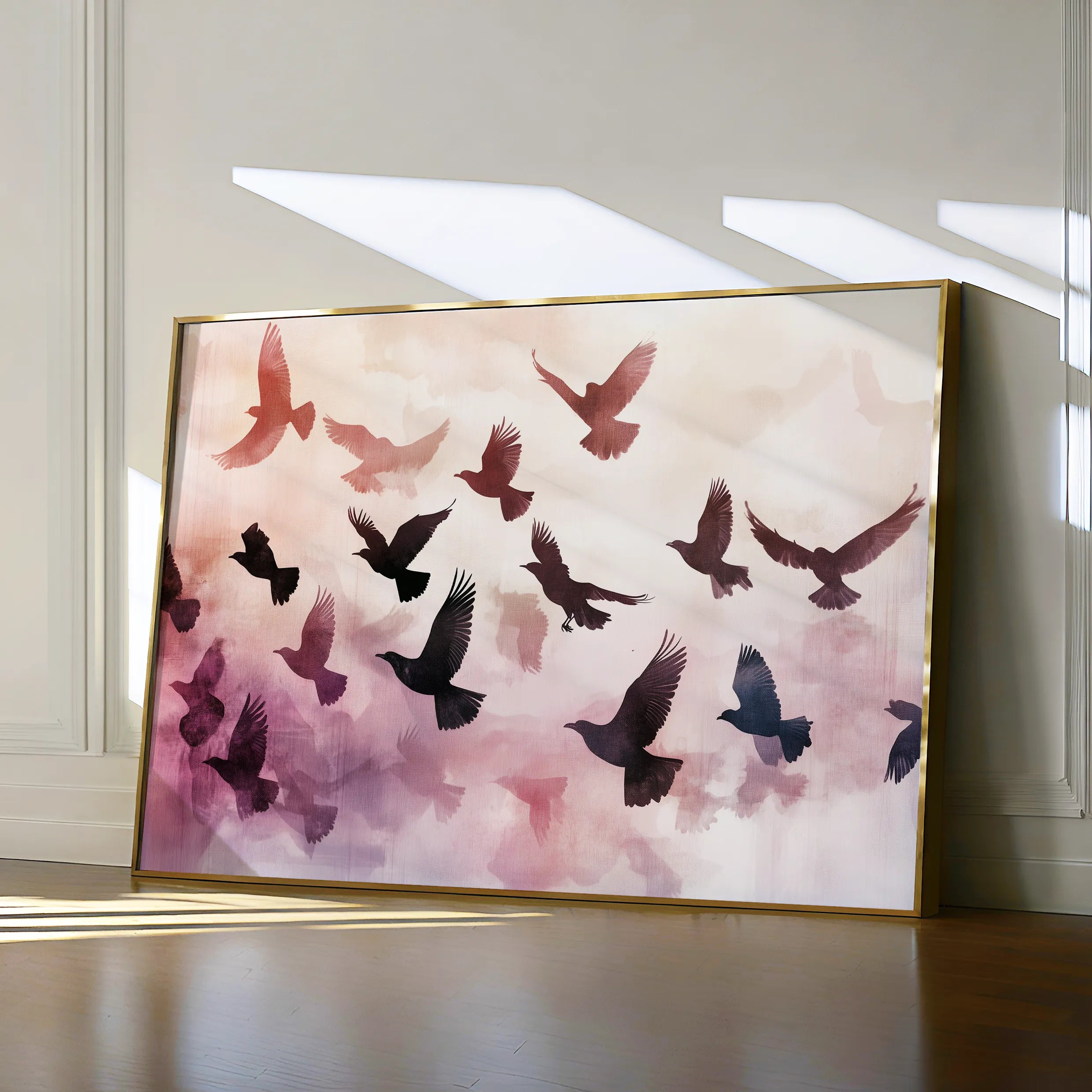 Animals 105 Canvas Art 18" x 24" / 45 x 60 cm / Black