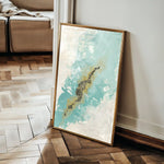Abstract 105 Canvas Art 60 x 40 cm / Black