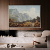 Landscape 105 Canvas Art 18" x 24" / 45 x 60 cm / Black