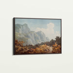Landscape 105 Canvas Art 18" x 24" / 45 x 60 cm / Black