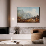 Landscape 105 Canvas Art 60 x 40 cm / Black