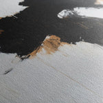 Abstract 1050 Canvas Art 60 x 60 cm / Black