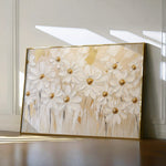 Floral 1050 Canvas Art 18" x 24" / 45 x 60 cm / Black