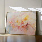 Floral 1051 Canvas Art 18" x 24" / 45 x 60 cm / Black