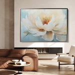 Floral 1053 Canvas Art 18" x 24" / 45 x 60 cm / Black
