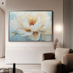Floral 1053 Canvas Art 18" x 24" / 45 x 60 cm / Black