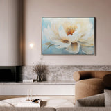 Floral 1053 Canvas Art 18" x 24" / 45 x 60 cm / Black
